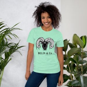 unisex staple t shirt heather mint front