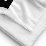 sublimated towel white product details 