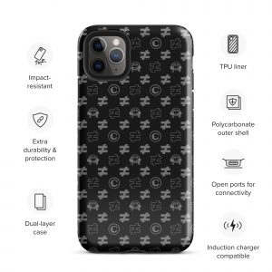 tough case for iphone glossy iphone 11 pro max front