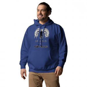 unisex premium hoodie team royal left front