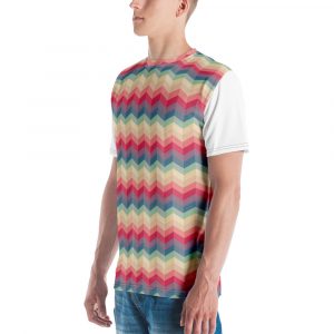 men's t shirt zig zag sunshine