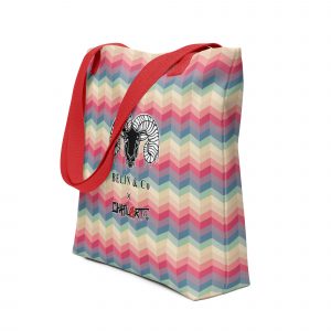 tote bag – zig zag sunshine