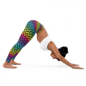 yoga leggings – zig zag psycofun