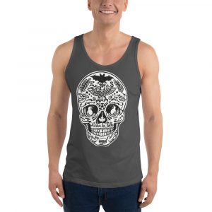 men's tank top nissa skull