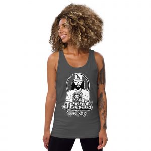 men's tank top chamane's jesus