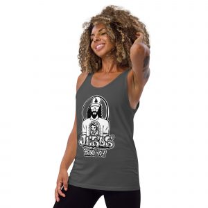 men's tank top chamane's jesus