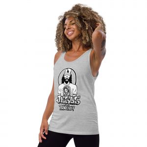 men's tank top chamane's jesus