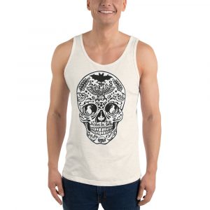 men's tank top nissa skull