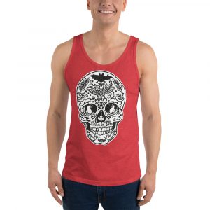 men's tank top nissa skull