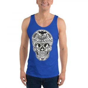 men's tank top nissa skull