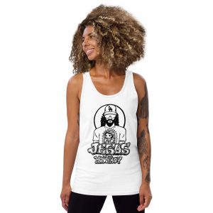 men's tank top chamane's jesus