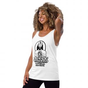 men's tank top chamane's jesus