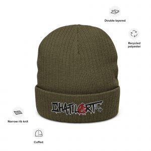 ribbed knit beanie chatilart