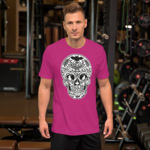 unisex t shirt nissa skull basic