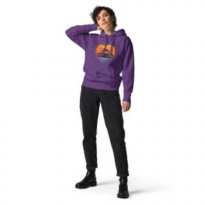 unisex hoodie huttington pier