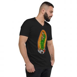 MY GUADALUPE,Unisex t-shirt,Unisex Short Sleeve V-Neck T-Shirt