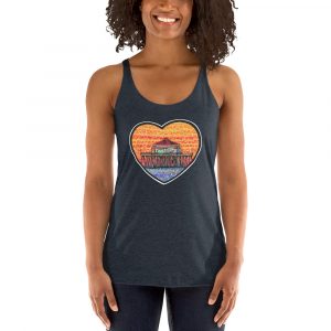 women's racerback tank huttington pier