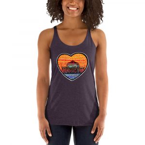 women's racerback tank huttington pier