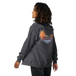 unisex heavy blend zip hoodie huttington pier