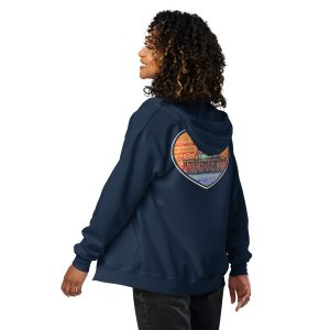 unisex heavy blend zip hoodie huttington pier