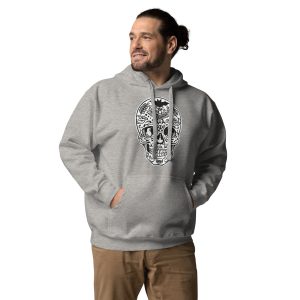 unisex hoodie nissa skull