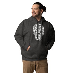 unisex hoodie nissa skull