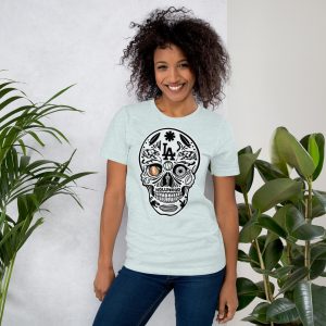 unisex t shirt la skull (pastel)