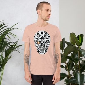 unisex t shirt la skull (spécial)