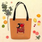 tote bag j'm kech peach