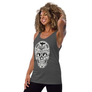 men's tank top nissa skull