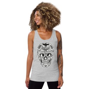 men's tank top nissa skull