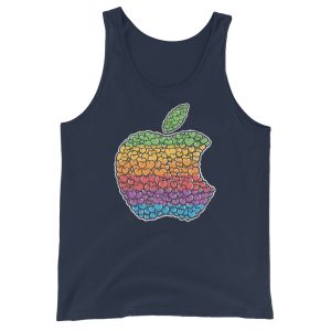 men's tank top all you need is apple