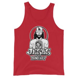 men's tank top chamane's jesus