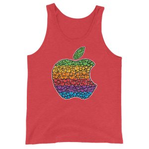 men's tank top all you need is apple