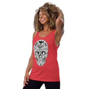 men's tank top nissa skull