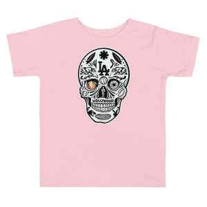 toddler short sleeve tee la skull