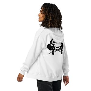 unisex heavy blend zip hoodie chamane's skull