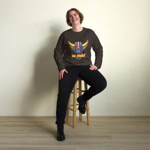 unisex organic sweatshirt ou belin goldorak