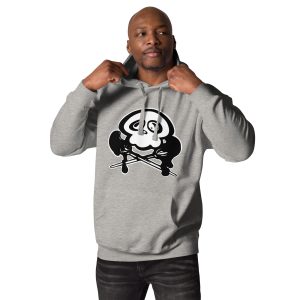 unisex hoodie chamane's skull