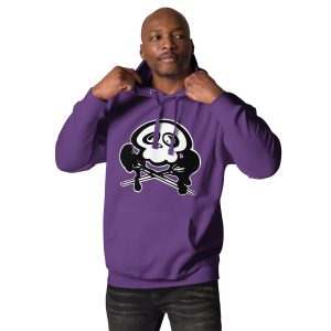 unisex hoodie chamane's skull