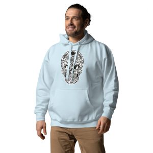 unisex hoodie nissa skull