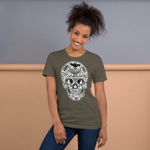 unisex t shirt (basic) nissa skull