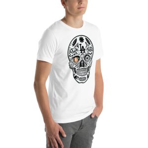 unisex t shirt la skull (special)