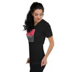 unisex short sleeve v neck t shirt spaggiari generale