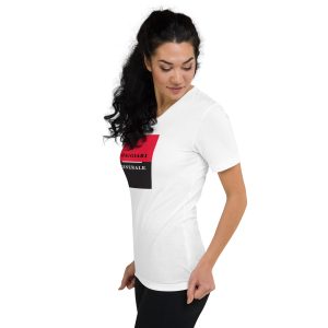 unisex short sleeve v neck t shirt spaggiari generale