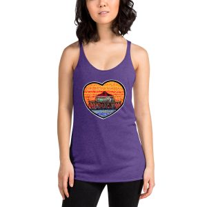 women's racerback tank huttington pier