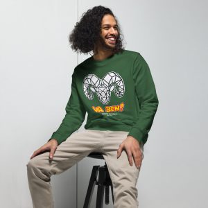 unisex organic sweatshirt ou belin (vaben geo)