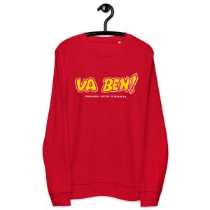 Unisex organic sweatshirt,VA BEN